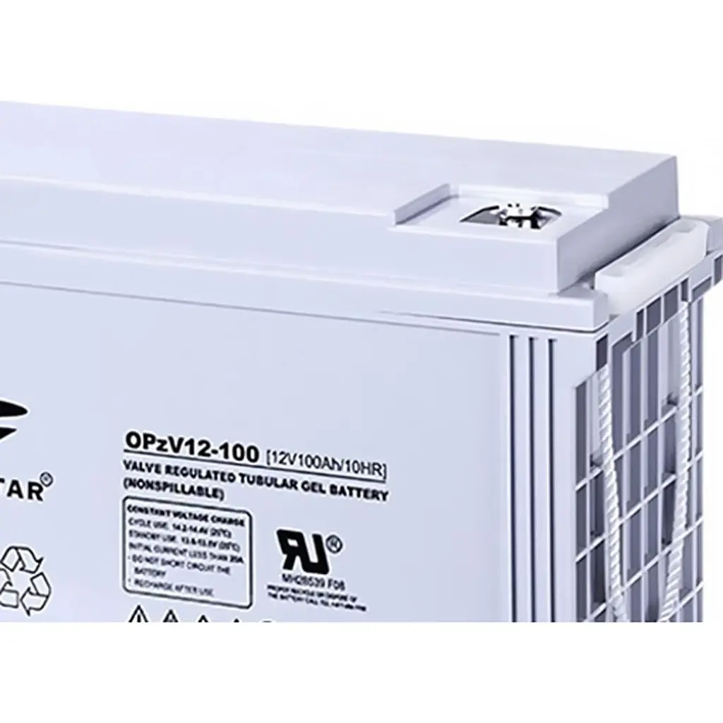 Акумулятор Ritar GEL 12V/100Ah/1200Wh [OPzV12-100] [125621] - фото 3