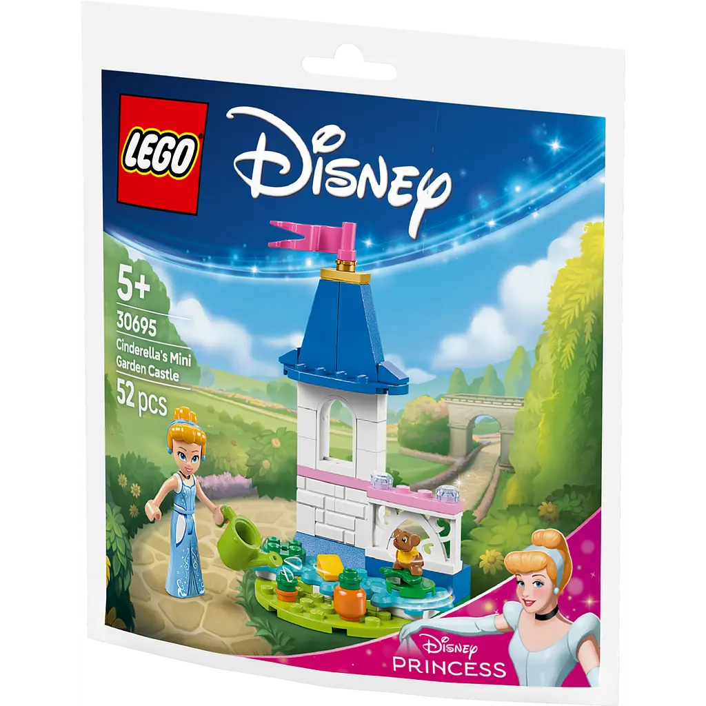 Конструктор LEGO Disney Princess Маленький замок Попелюшки в саду 52 деталі (30695) - фото 3