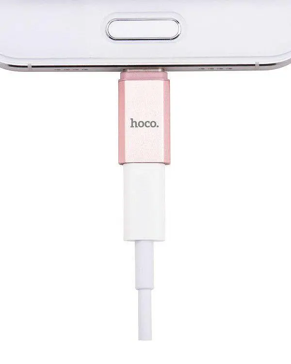 Адаптер Hoco Micro-usb гніздо роз'єм Type-C штекер - фото 2