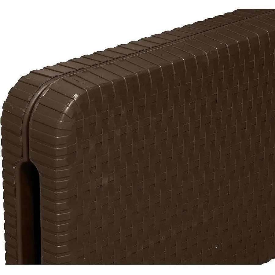 Лавка складна Time Eco 1.83 м коричнева (1815)  - фото 3