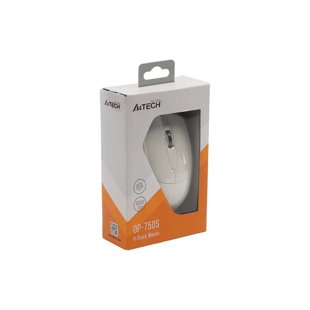 Мишка A4Tech OP-750S USB White (4711421003735) - фото 10