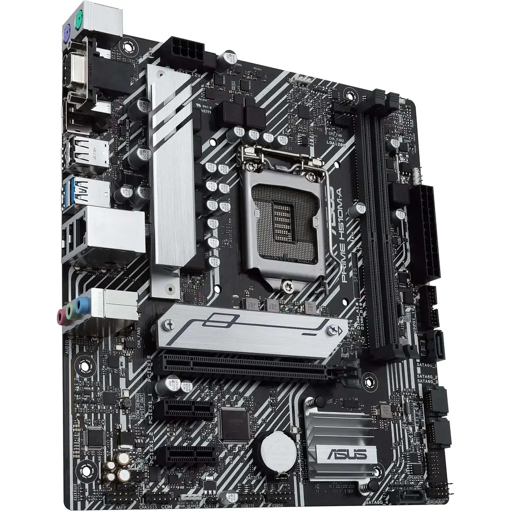 Материнська плата Asus Prime H510M-A s1200 H510 2xDDR4 HDMI-DP-VGA mATX - фото 3