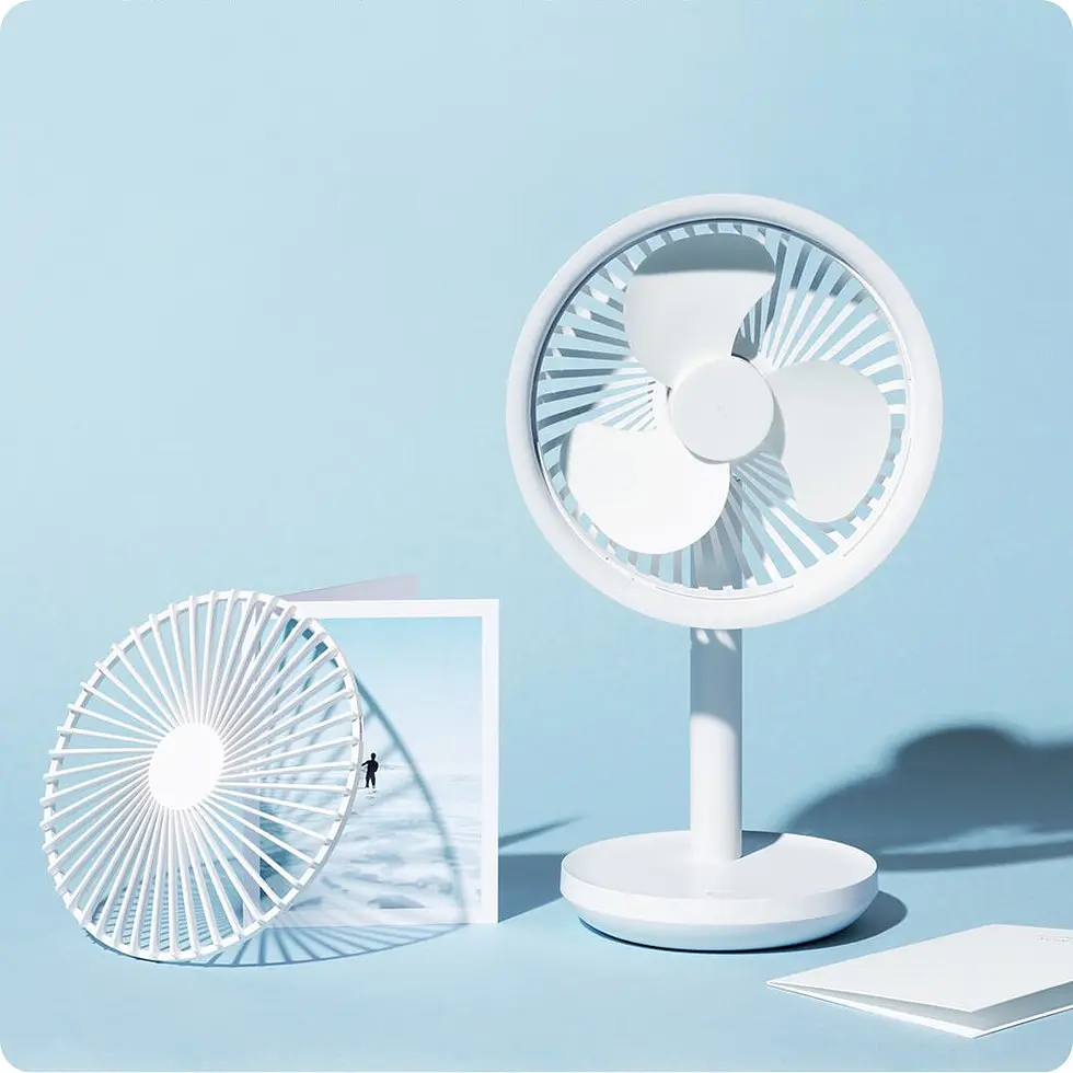 Портативний вентилятор Xiaomi SOLOVE Stand Fan F5 White - фото 5