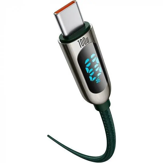 Кабель Baseus Display Fast Charging Data Cable Type-C to Type-C 100W 1m CATSK-B06 - фото 2
