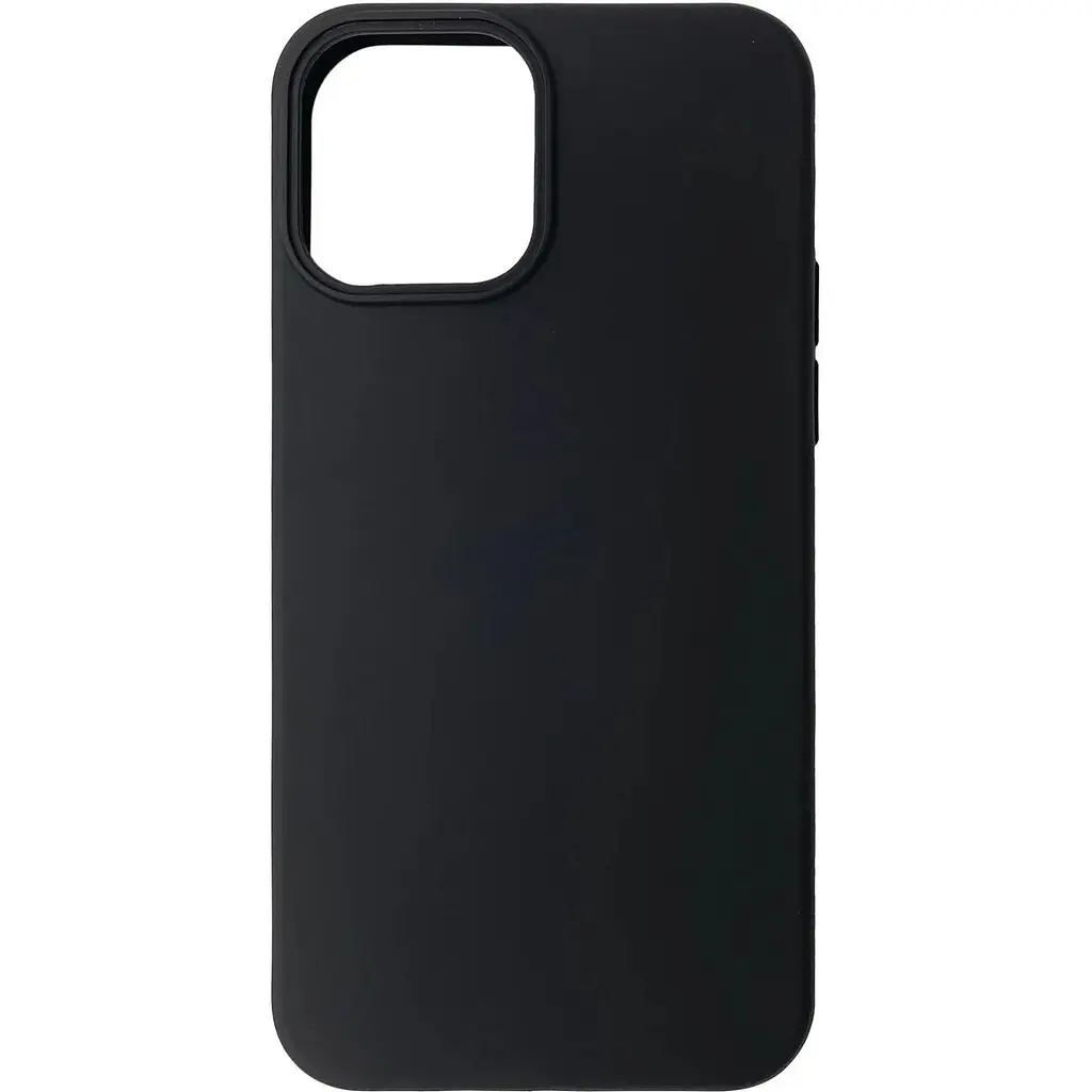 Чохол-накладка Molan Cano Silicone SF Jelly Mixxi для Apple iPhone 12 Pro Max (black) - фото 3