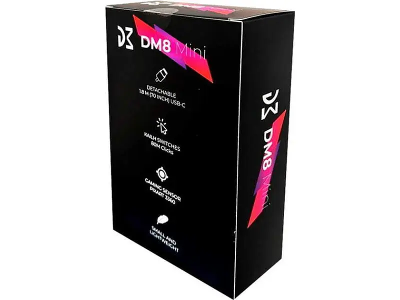 Миша Dream Machines DM8 Mini Black (DM8_MINI) - фото 5