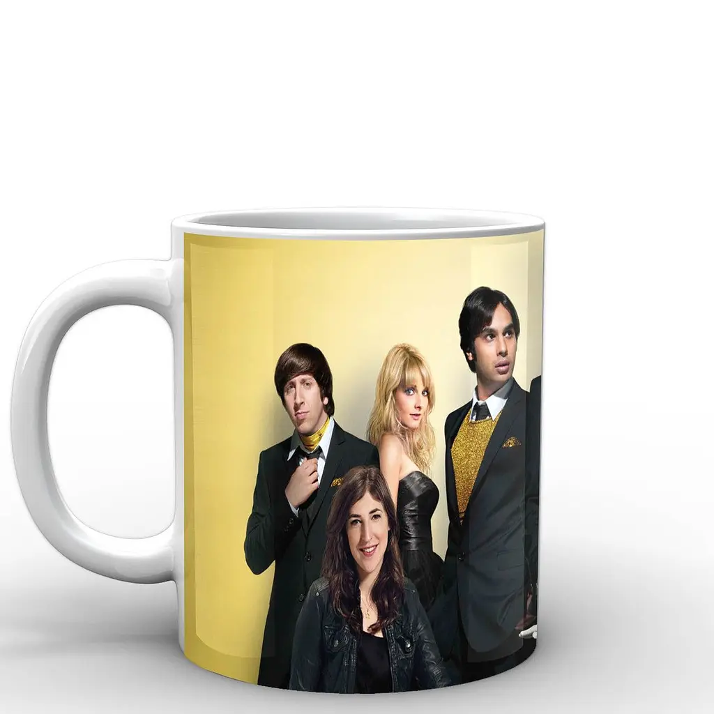 Кухоль GeekLand Теорія великого вибуху The Big Bang Theory Теорія Великого Вибуху разом BB.002.09 330 мл білий - фото 2