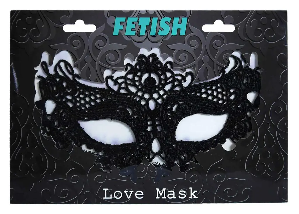 Маска на очі чорна Fetish B - Series Love Mask - фото 3