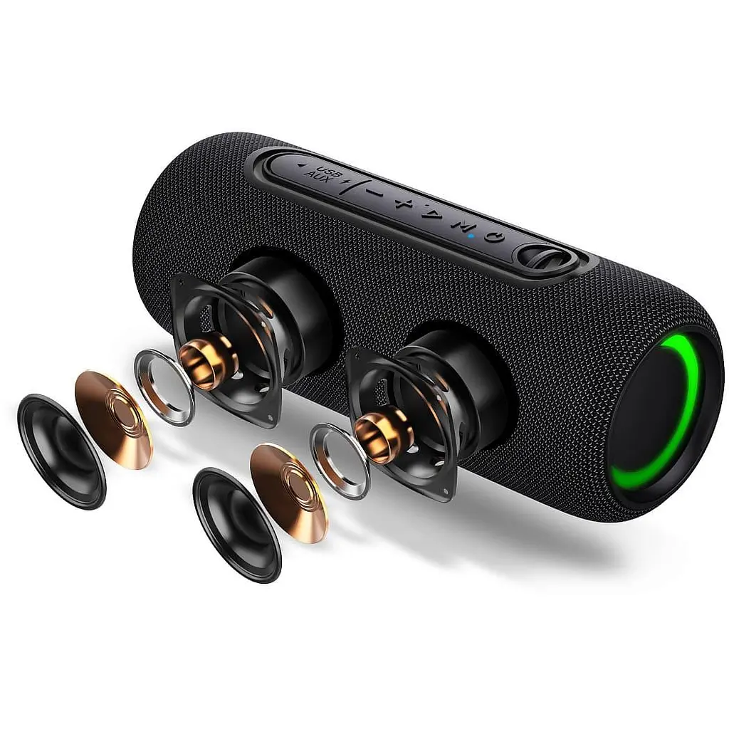 Портативна акустика Real-EL X-715 Black (EL121600027) - фото 6