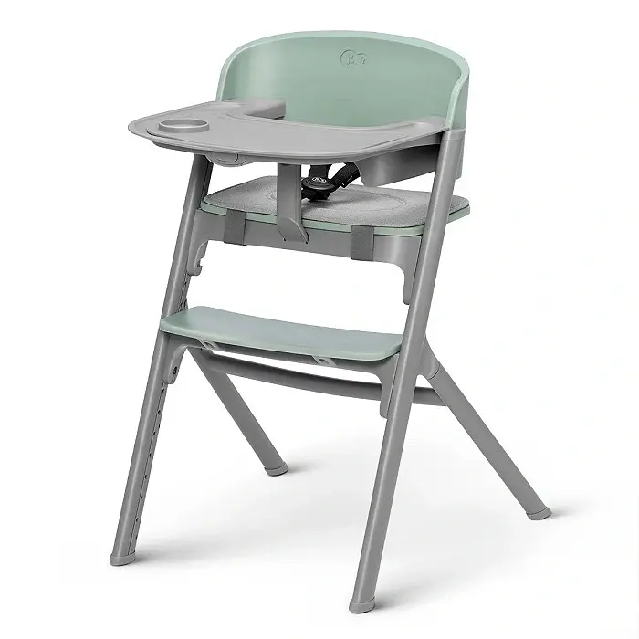 Стільчик для годування Kinderkraft Livy Calmee Olive Green з шезлонгом (5902533919642) - фото 2