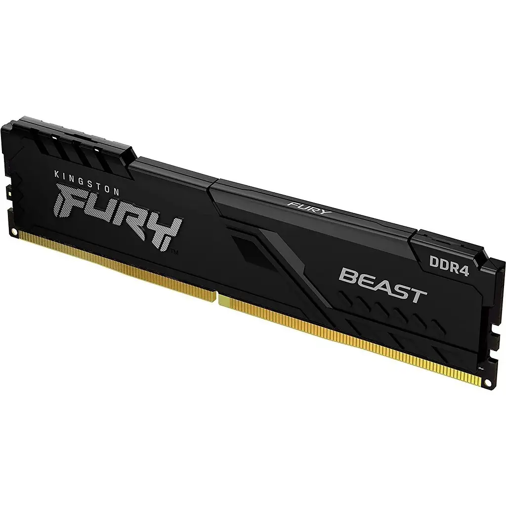 Модуль пам'яті Kingston Fury Beast DDR4 16GB 3200MHz Black (KF432C16BB1/16) - фото 2