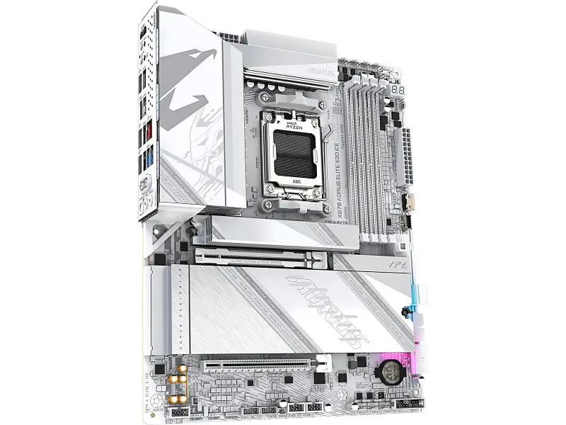 Материнская плата Gigabyte X870 AORUS ELITE X3D ICE - фото 2
