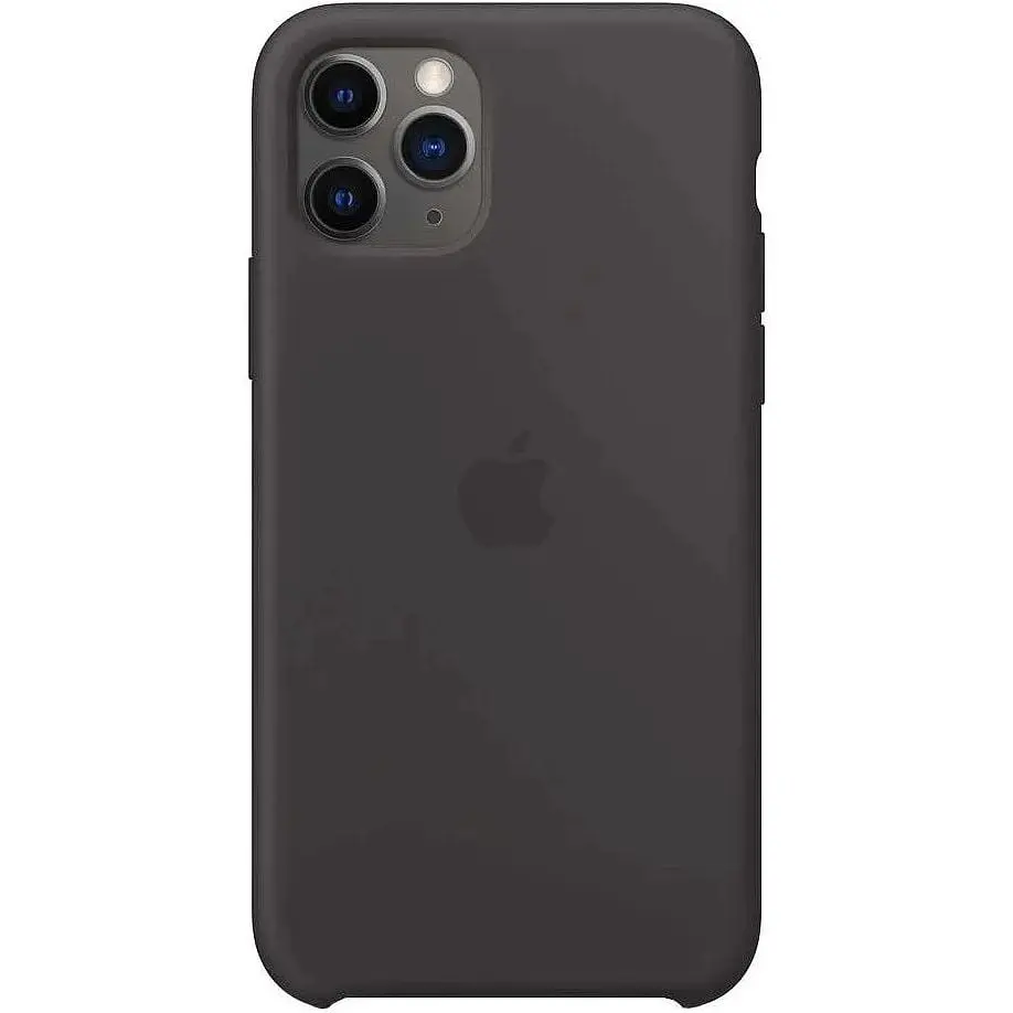 Оригинальный силиконовый чехол Apple Silicone Case для iPhone 11 Pro (5.8") Black (MWYN2ZM/A) - фото 2