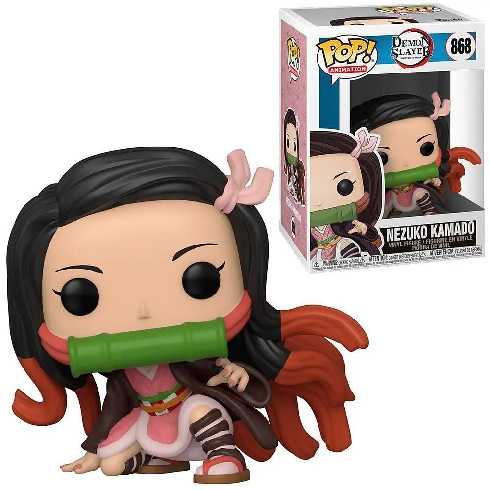 Фігурка Фанко Поп Клинок, що розсікає демонів Незуко Камадо Funko Pop Demon Slayer Nezuko Kamado AN DS NK 868 - фото 4