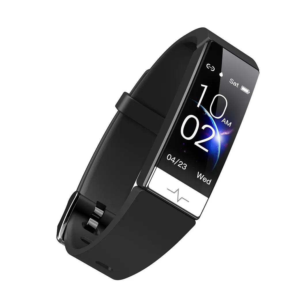 Фітнес-браслет Lemfo Y91 з вимірюванням тиску і рівня кисню в крові (Чорний) - фото 6