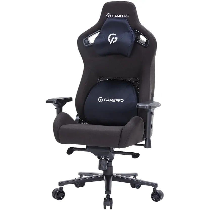 Ігрове крісло GamePro Size XL Fabric Black (GC900B) - фото 3