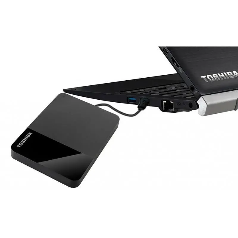 Зовнішній жорсткий диск 2.5" USB 2.0ТB Toshiba Canvio Ready Чорний (HDTP320EK3AA) - фото 4