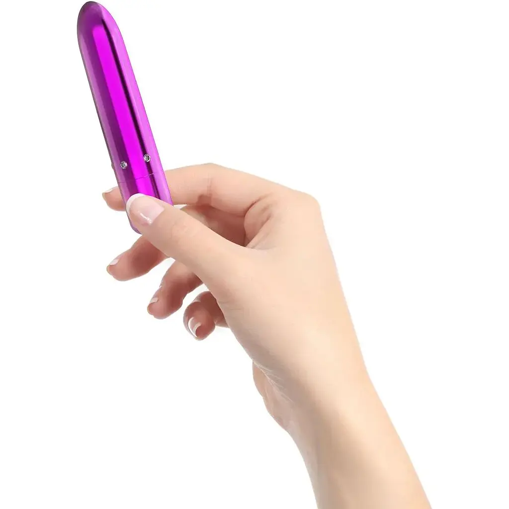 Вибропуля PowerBullet - Pretty Point Rechargeable Bullet Purple - фото 3