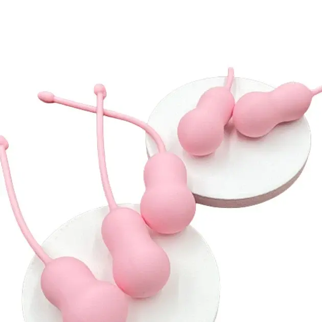 Набір вагінальних кульок I’MCUM Kegel Evolution 5 шт Рожевий (IM-KGE002) - фото 8