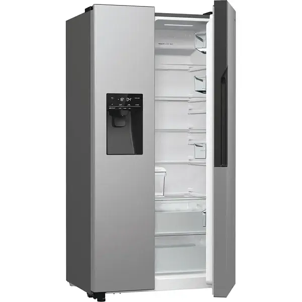Холодильник Gorenje SBS 179х70х92 см 2 двері 376(190) л А++ NF+ Інв. диспенсер генератор льоду Зовн. Диспл нерж - фото 7