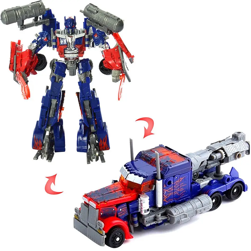 Трансформер Optimus Prime вантажівка та робот, іграшковий автоперетворювач, якісний пластик, 2-в-1 - фото 2