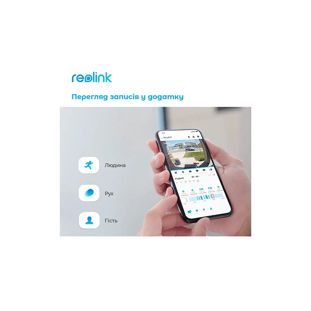 Дверний дзвінок Reolink Video Doorbell WiFi (D340W) - фото 7