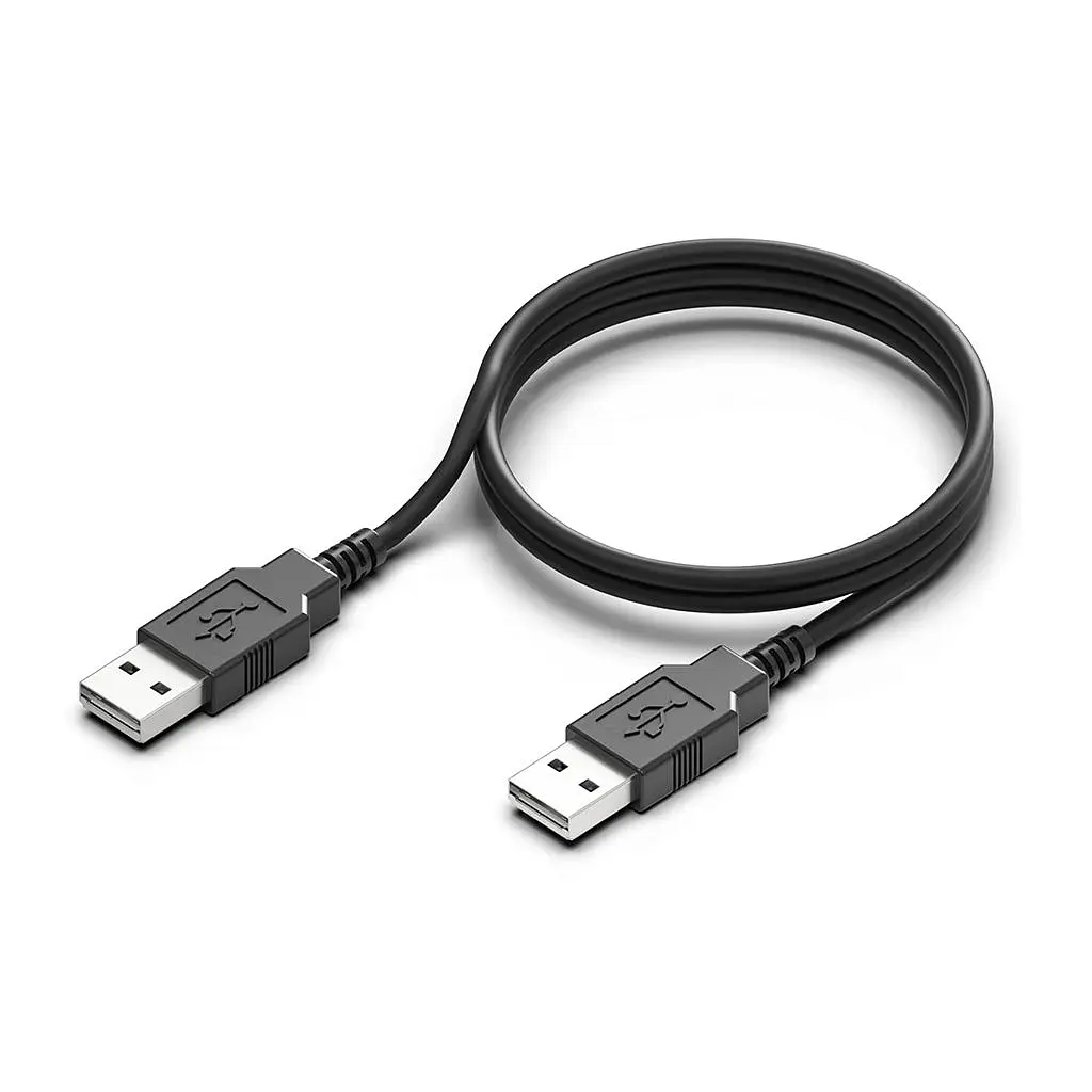 Дата кабель USB 2.0 AM/AM 1.0m black ColorWay (CW-CBUU071-BK) - фото 2