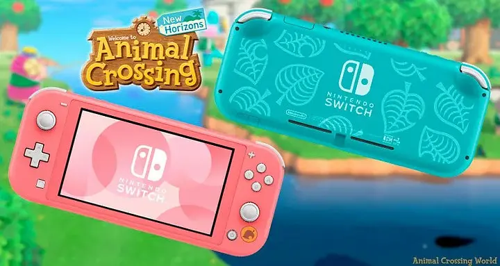 Портативна ігрова консоль Nintendo Switch Lite Animal Crossing: New Horizons Timmy & Tommy Aloha Edition - фото 4