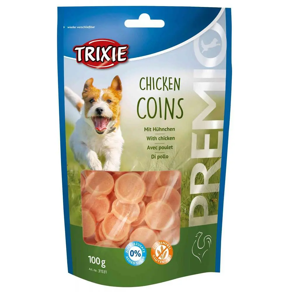 Ласощі для собак Trixie PREMIO Chicken Coins 100 г (курка)