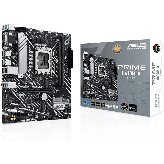 Материнская плата Asus Prime H610M-A-CSM Socket 1700 - фото 2