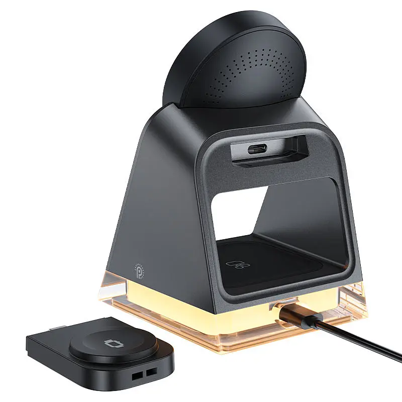 БЗП Acefast E17 desktop 3-in-1 Black - фото 2