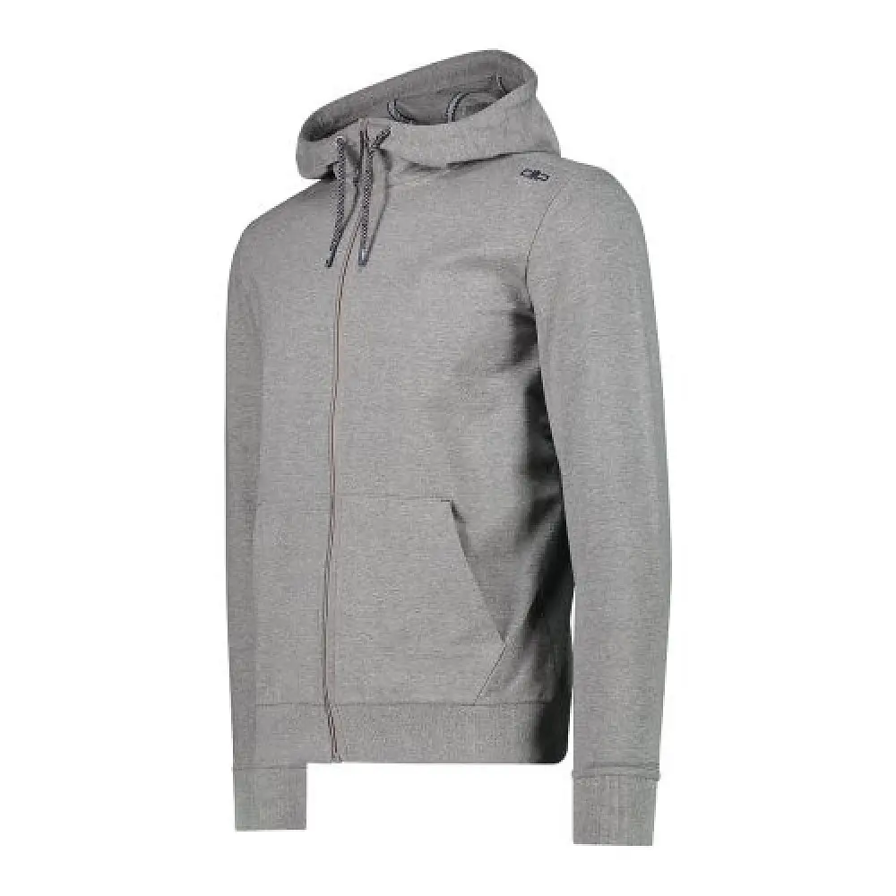 Кофта CMP Man Jacket Fix Hood 32D8077 Grey S (1097-32D8077M-19UL 46) - фото 3
