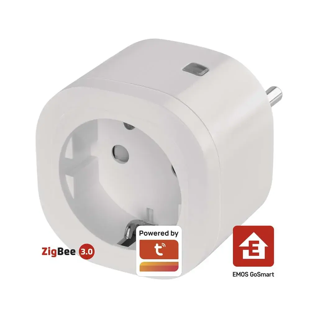 Розумна розетка WIFI P5533 GoSmart, ZigBee 3.0, IP44 EMOS (P5533) - фото 7