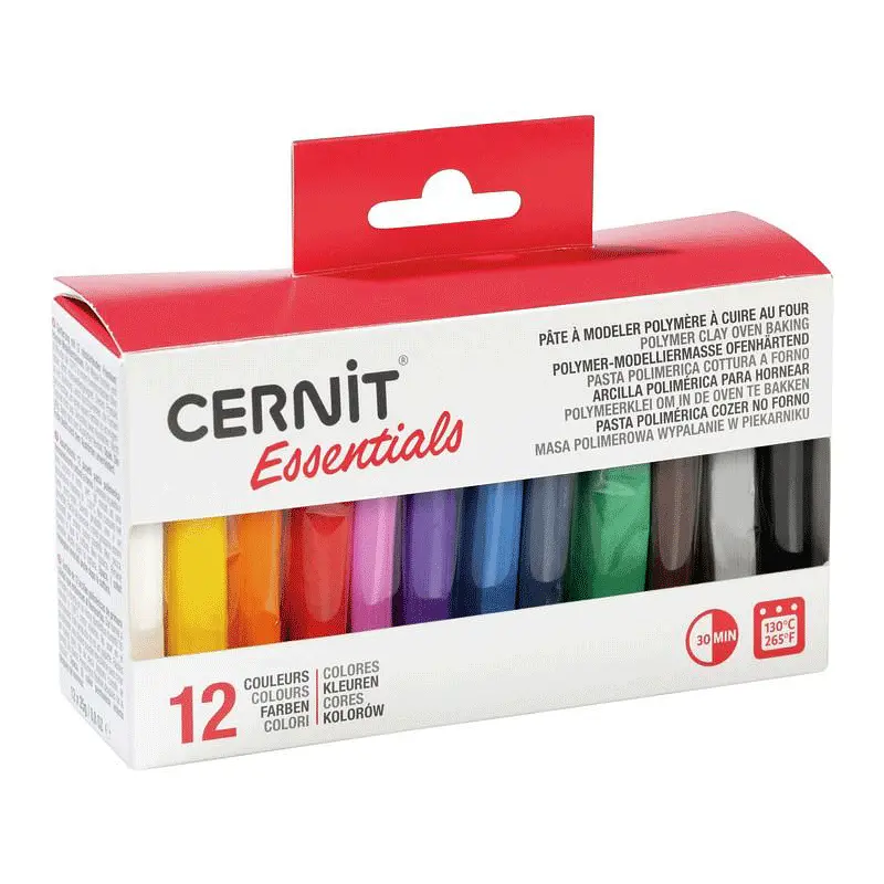 Набор пластики Basic Colours 12х25г Cernit - фото 2