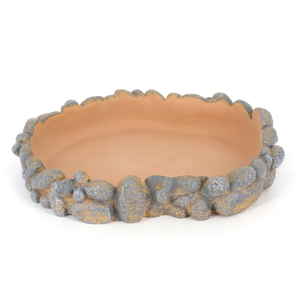 Поїлка для рептилій Hobby Drinking bowl Pebbles M 21x16x3,5см (36401) - фото 2