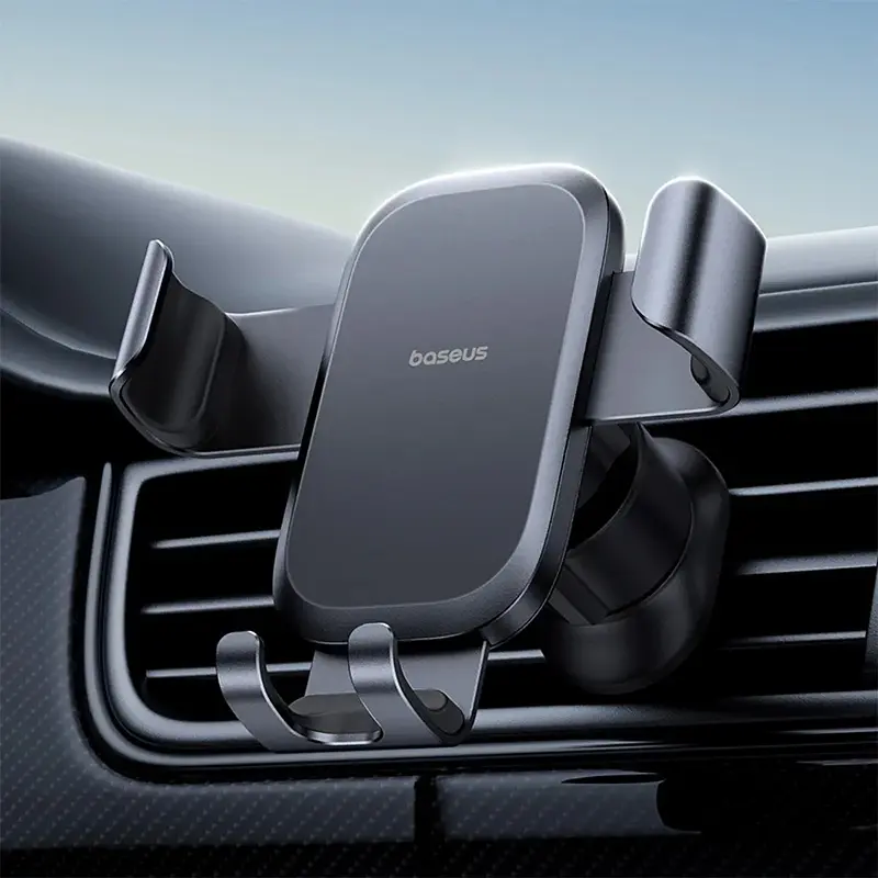 Автотримач Baseus Metal Age Go Gravity Car Mount (C4047870) Cluster Black - фото 2