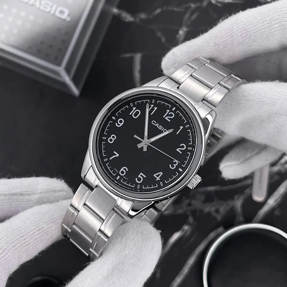 Чоловічий годинник Casio MTP-V005D-1B4 Сріблястий ( AT1141-0037 ) - фото 3