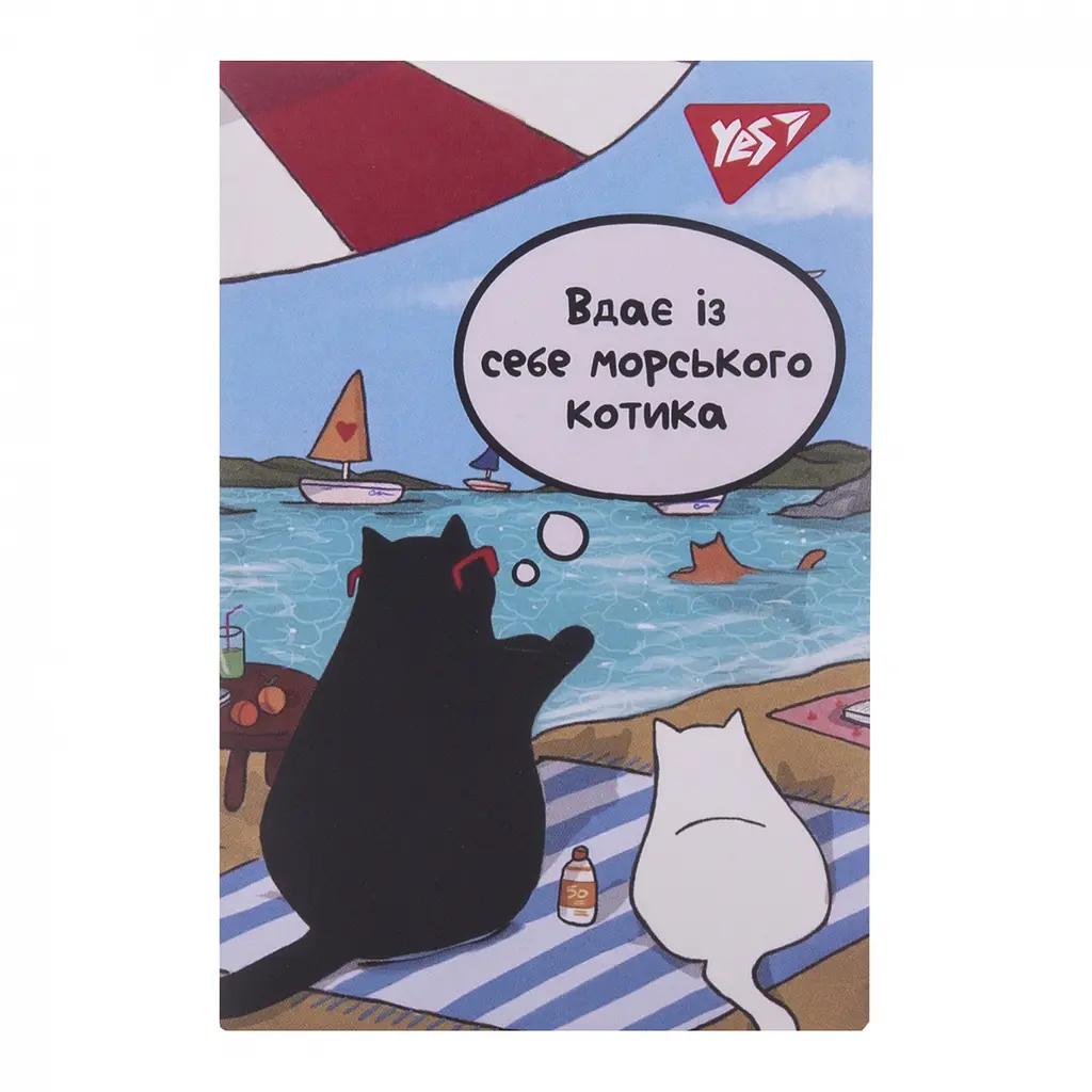 Блокнот Yes Miao life А7 48 аркушів клітинка 1 шт. в асортименті (152102) - фото 5