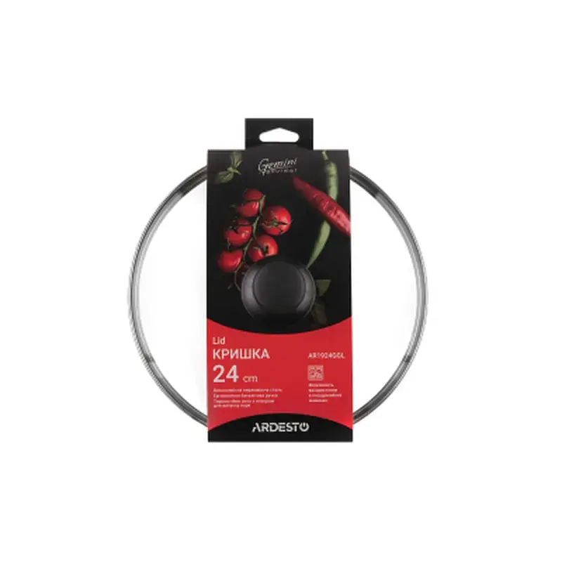 Кришка для посуду ARDESTO Gemini Gourmet 24 см (AR1924GGL) - фото 2