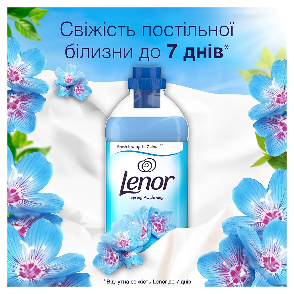 Кондиціонер для білизни Lenor Пробудження весни 1600 мл - фото 2