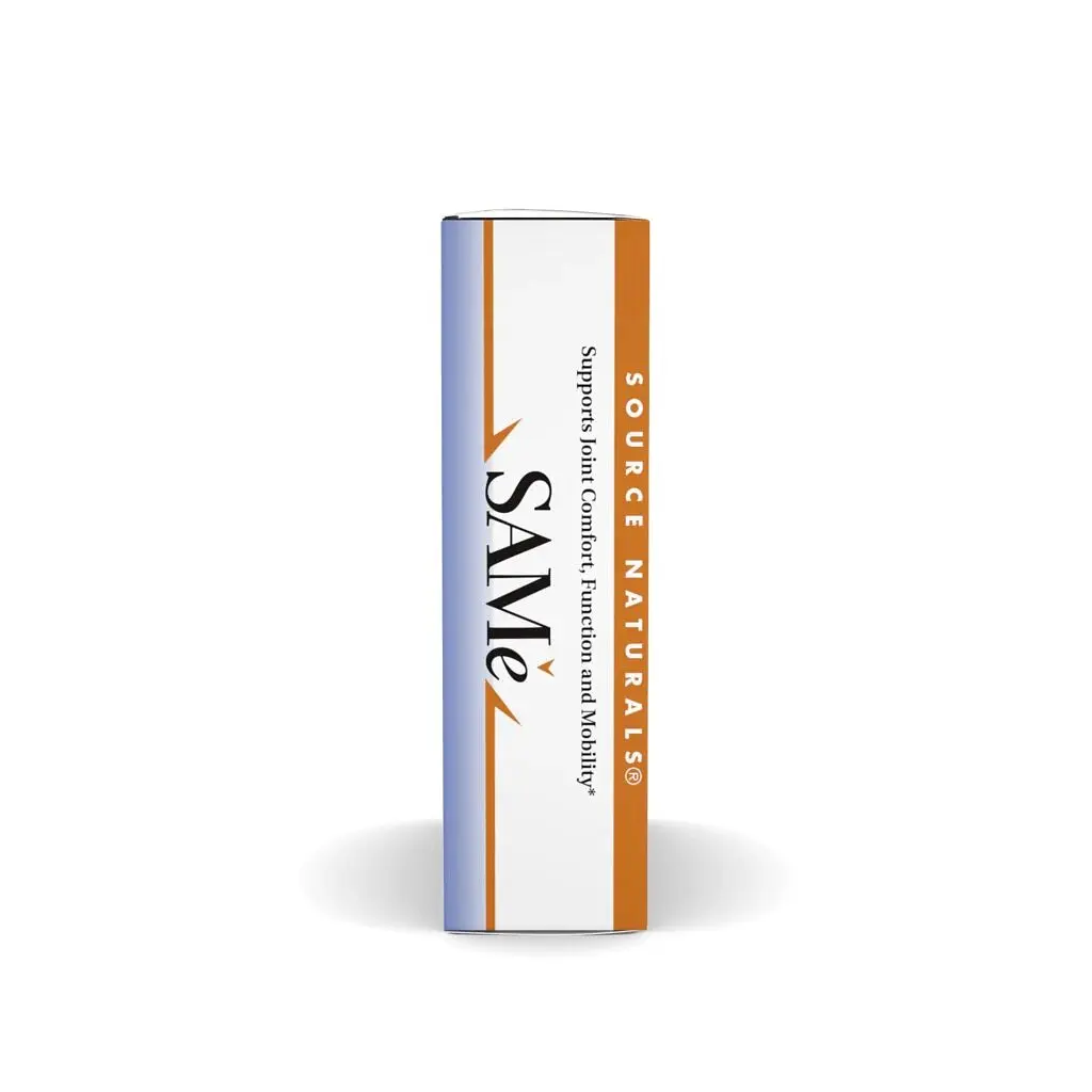 S-аденозил-L-метіонін SAMe 200 mg Enteric Coated, 20 таблеток Source Naturals vit0004645 - фото 4