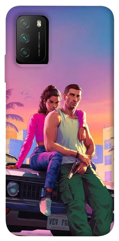 TPU чохол Demsky GTA VI Heroes для Xiaomi Poco M3