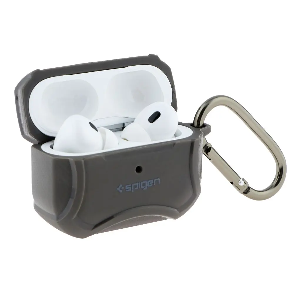 Футляр із карабіном Spigen DuraPro Flex Airpods Pro Grey (35269_3345647) - фото 3