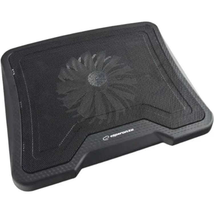 Подставка для ноутбука Esperanza EA143 Leste Notebook Cooling Pad черная - фото 2