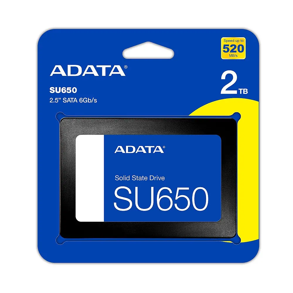 Накопичувач SSD ADATA Ultimate SU650 2TB 2.5 SATA III 3D NAND - фото 2