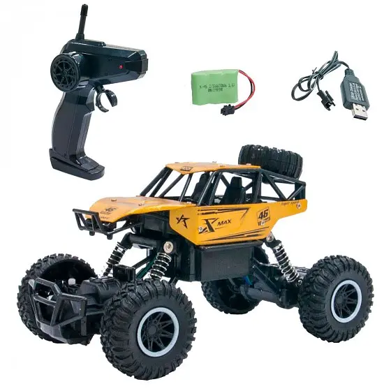 Машинка на радіокеруванні Sulong Toys Off-Road Crawler Rock Sport золотий (SL-110AG) - фото 7