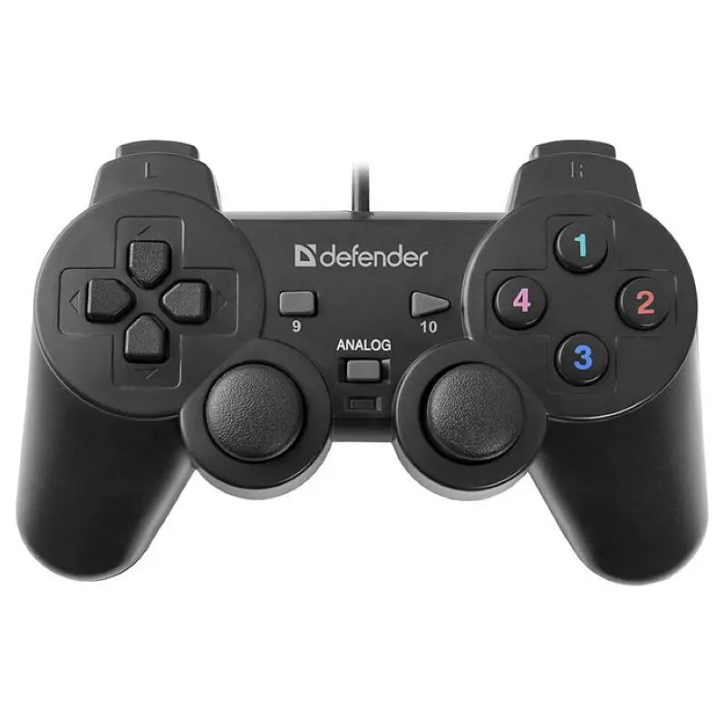 Маніпулятор до ігор DEFENDER (64247)Omega геймпад USB
