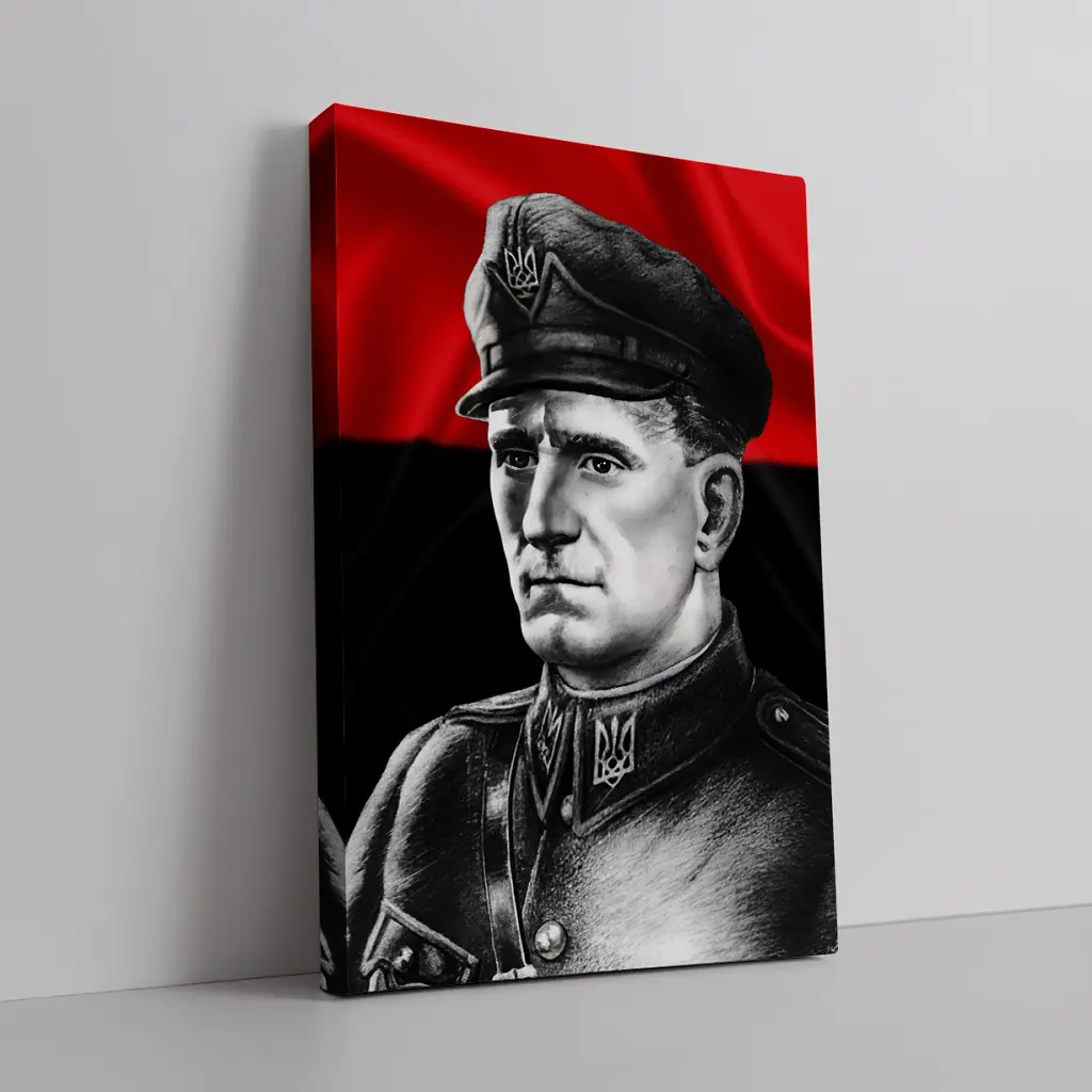 Інтер'єрна картина Шухевич Роман Осипович, Україна, істория, 60×41 см (id5255) - фото 2