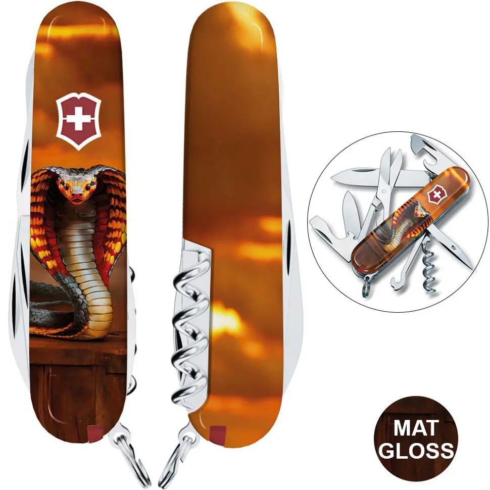 Ніж Victorinox Climber Zodiac 91мм 14функ Полум'яна кобра - фото 6