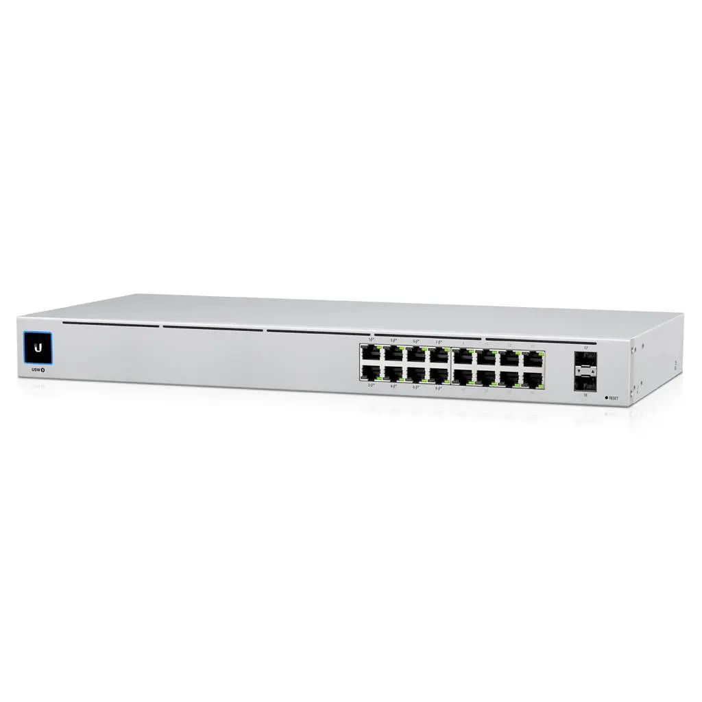 Комутатор мережевий Ubiquiti USW-16-POE - фото 1